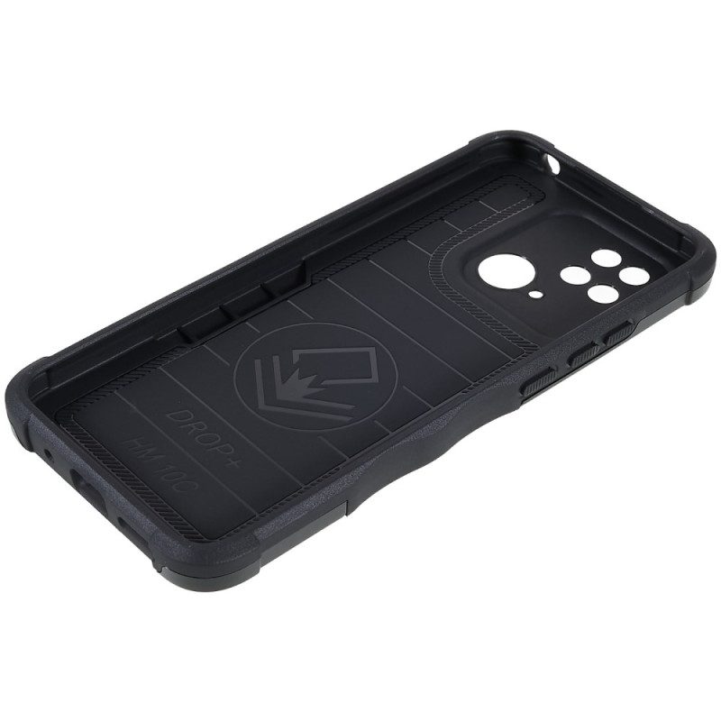 Cover Xiaomi Redmi 10C Effetto Acciaio Ultra Resistente