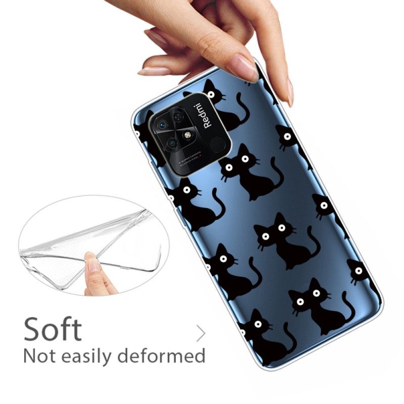 Cover Xiaomi Redmi 10C Gatti Divertenti