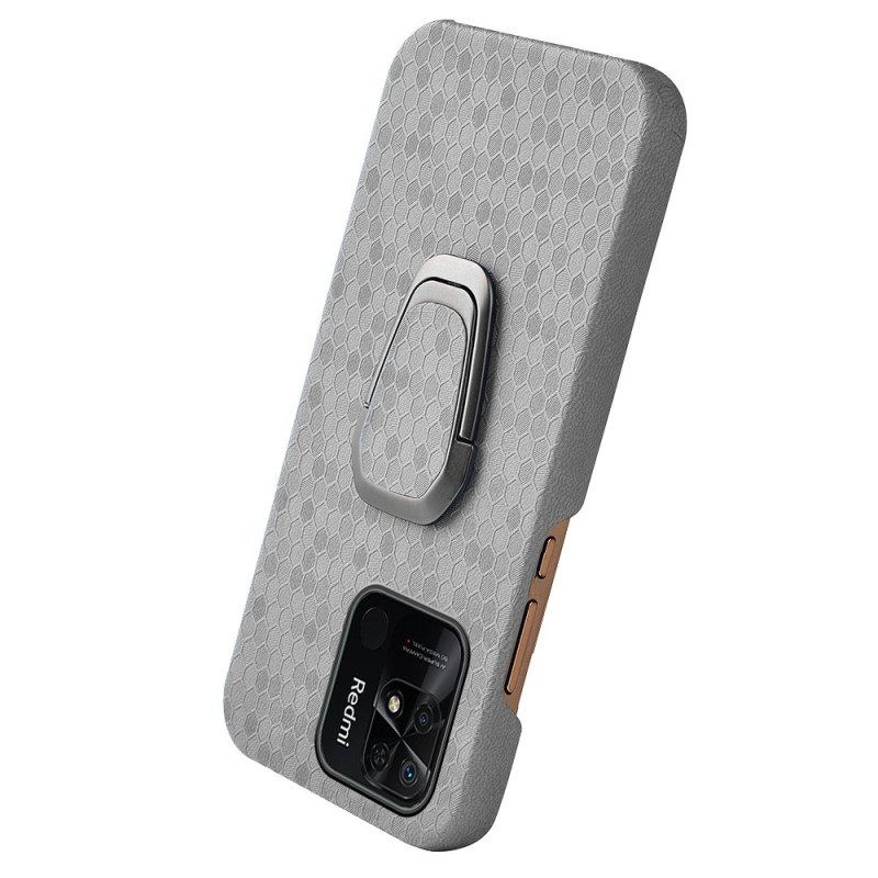 Cover Xiaomi Redmi 10C Nido D'ape Con Anello-supporto