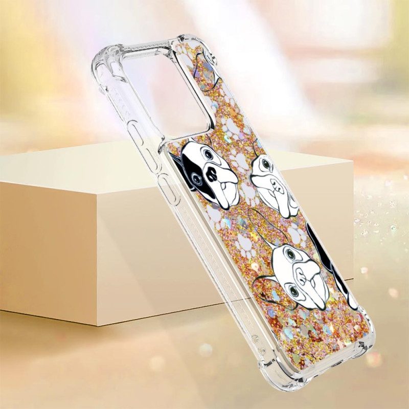 Cover Xiaomi Redmi 10C Paillettes Signor Cane