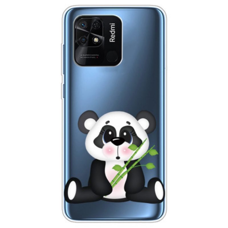 Cover Xiaomi Redmi 10C Panda Carino Senza Soluzione Di Continuità