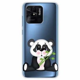 Cover Xiaomi Redmi 10C Panda Carino Senza Soluzione Di Continuità