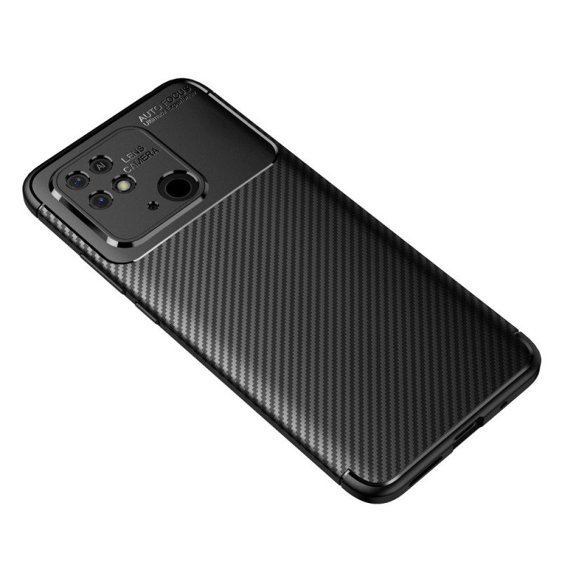 Cover Xiaomi Redmi 10C Struttura Flessibile In Fibra Di Carbonio