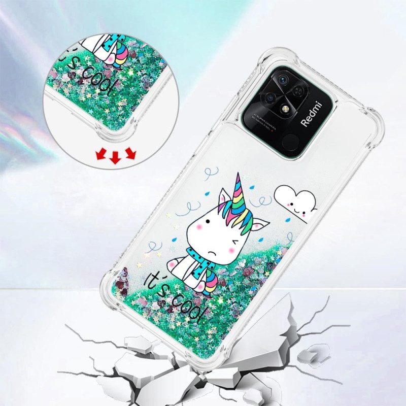 Cover Xiaomi Redmi 10C Unicorni Glitterati