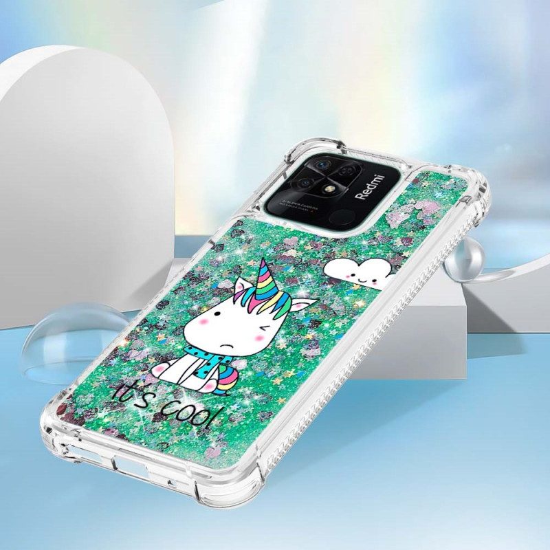 Cover Xiaomi Redmi 10C Unicorni Glitterati