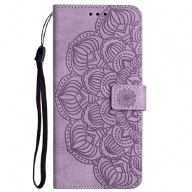 Custodia A Portafoglio Xiaomi Redmi 10C Mandala Strappy