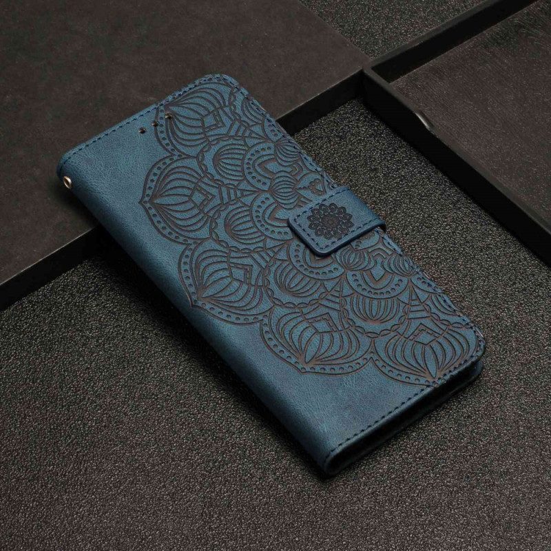 Custodia A Portafoglio Xiaomi Redmi 10C Mandala Strappy