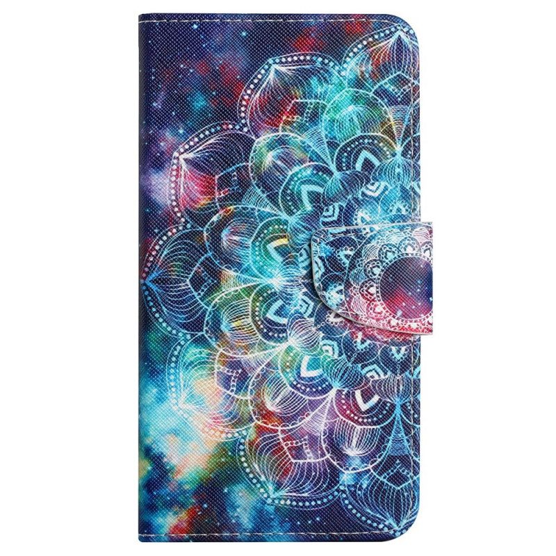 Custodia A Portafoglio Xiaomi Redmi 10C Mandala Strappy