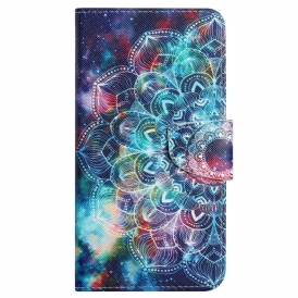 Custodia A Portafoglio Xiaomi Redmi 10C Mandala Strappy