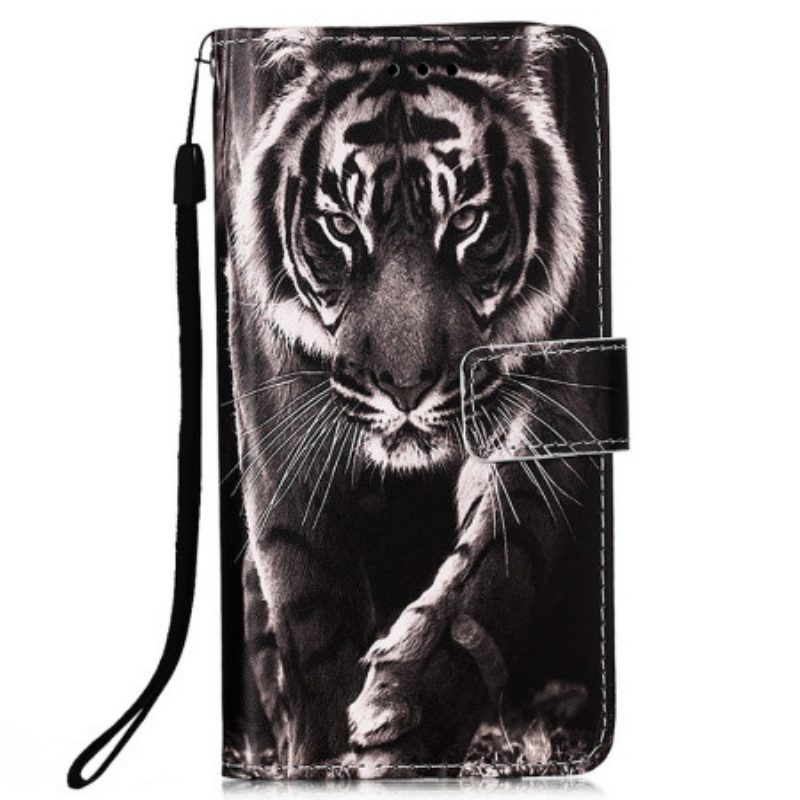 Custodia in pelle Xiaomi Redmi 10C Favoloso Perizoma Tiger