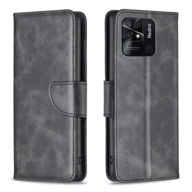 Folio Cover Xiaomi Redmi 10C Chiusura Obliqua