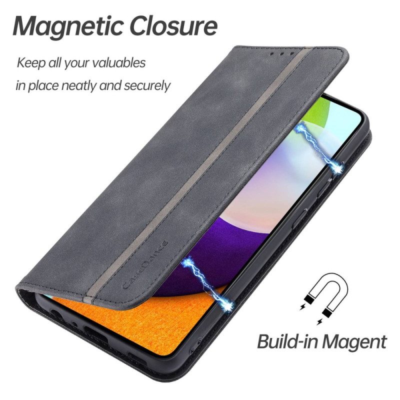 Folio Cover Xiaomi Redmi 10C Custodia in pelle Caseme Bicolore