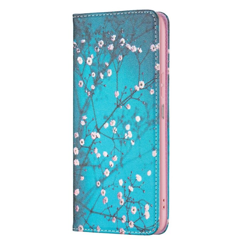 Folio Cover Xiaomi Redmi 10C Custodia in pelle Floreali