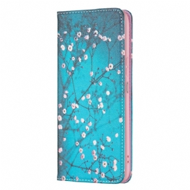 Folio Cover Xiaomi Redmi 10C Custodia in pelle Floreali