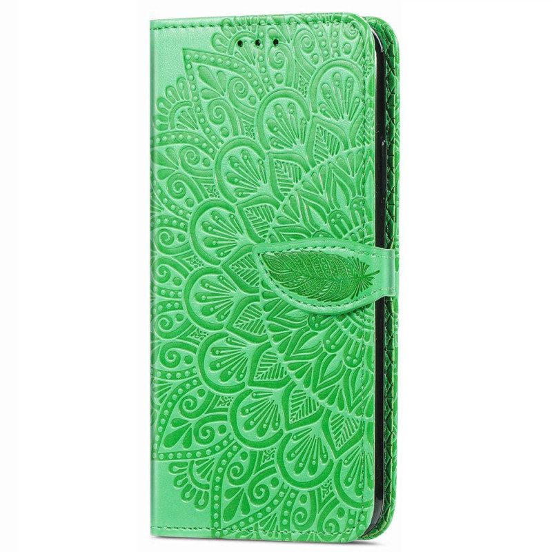 Folio Cover Xiaomi Redmi 10C Foglie Tribali