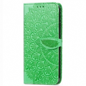 Folio Cover Xiaomi Redmi 10C Foglie Tribali