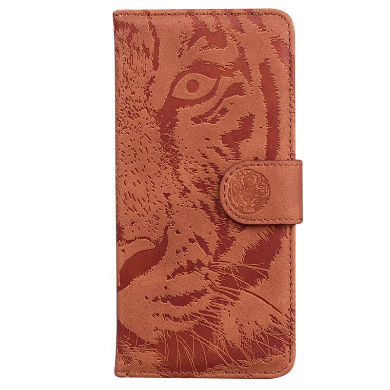 Folio Cover Xiaomi Redmi 10C Impronta Di Tigre