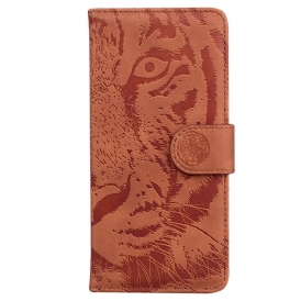 Folio Cover Xiaomi Redmi 10C Impronta Di Tigre