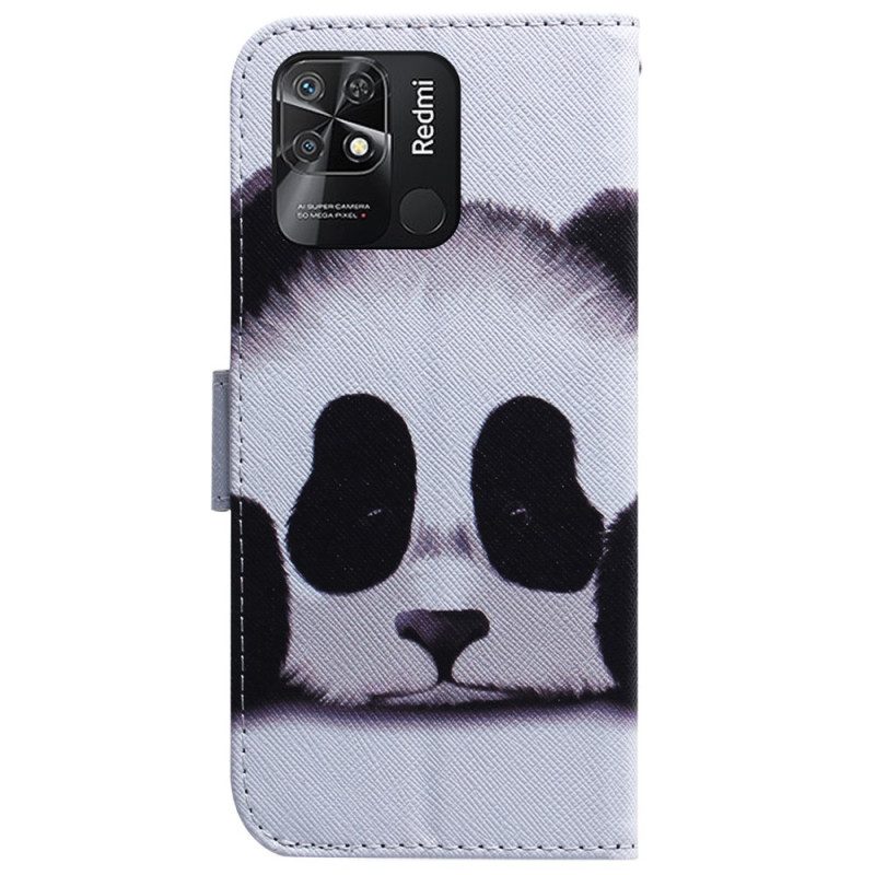 Folio Cover Xiaomi Redmi 10C Panda