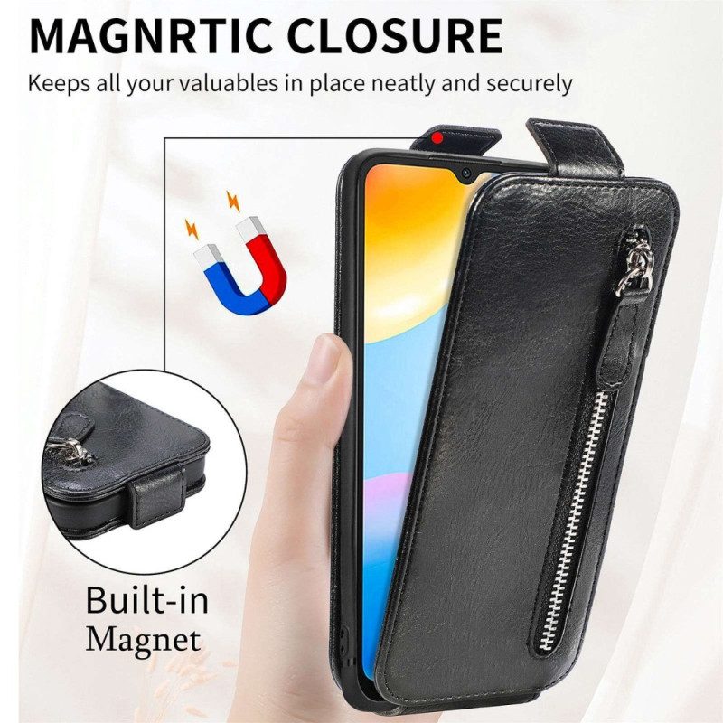 Folio Cover Xiaomi Redmi 10C Portafoglio Custodia in pelle Flip Verticale Con Portafoglio