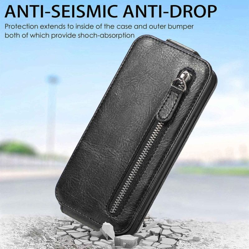 Folio Cover Xiaomi Redmi 10C Portafoglio Custodia in pelle Flip Verticale Con Portafoglio