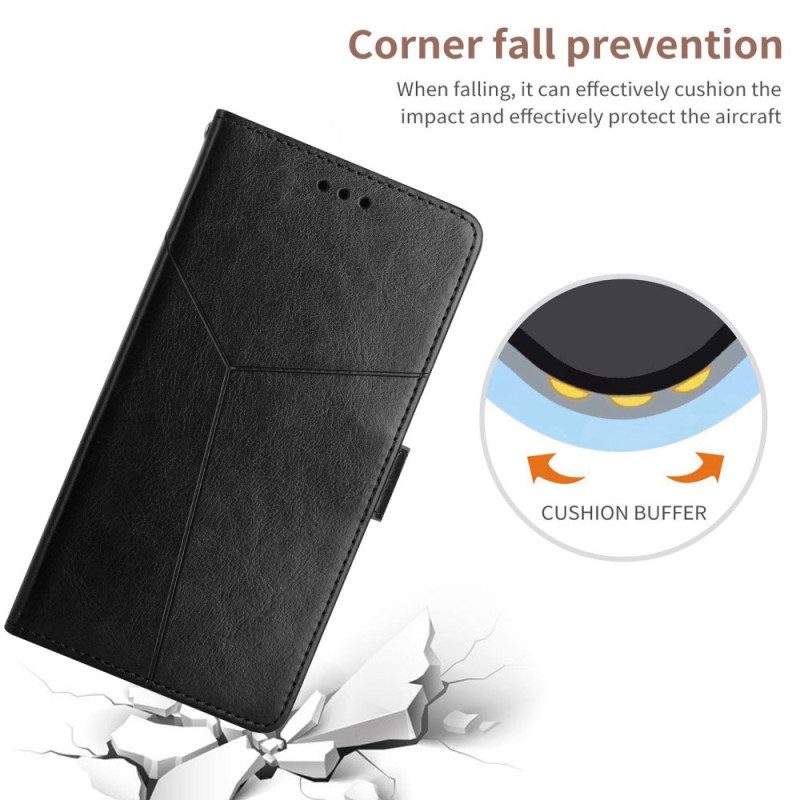 Folio Cover Xiaomi Redmi 10C Y Strappy Design