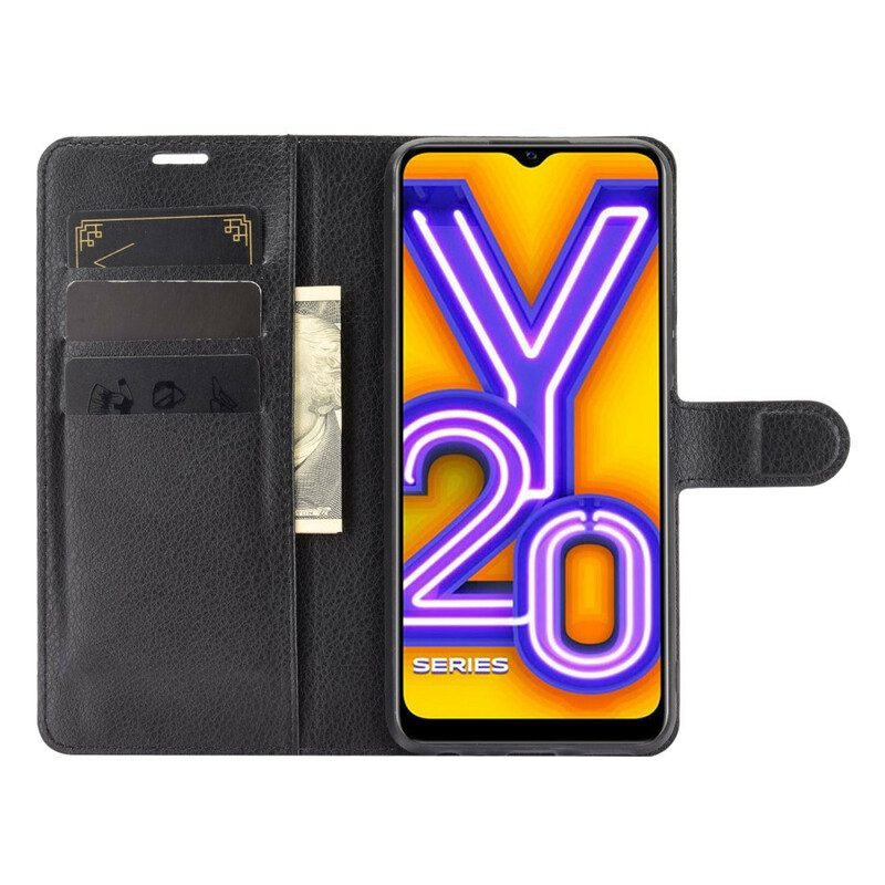 Folio Cover Vivo Y20s Ecopelle Classica