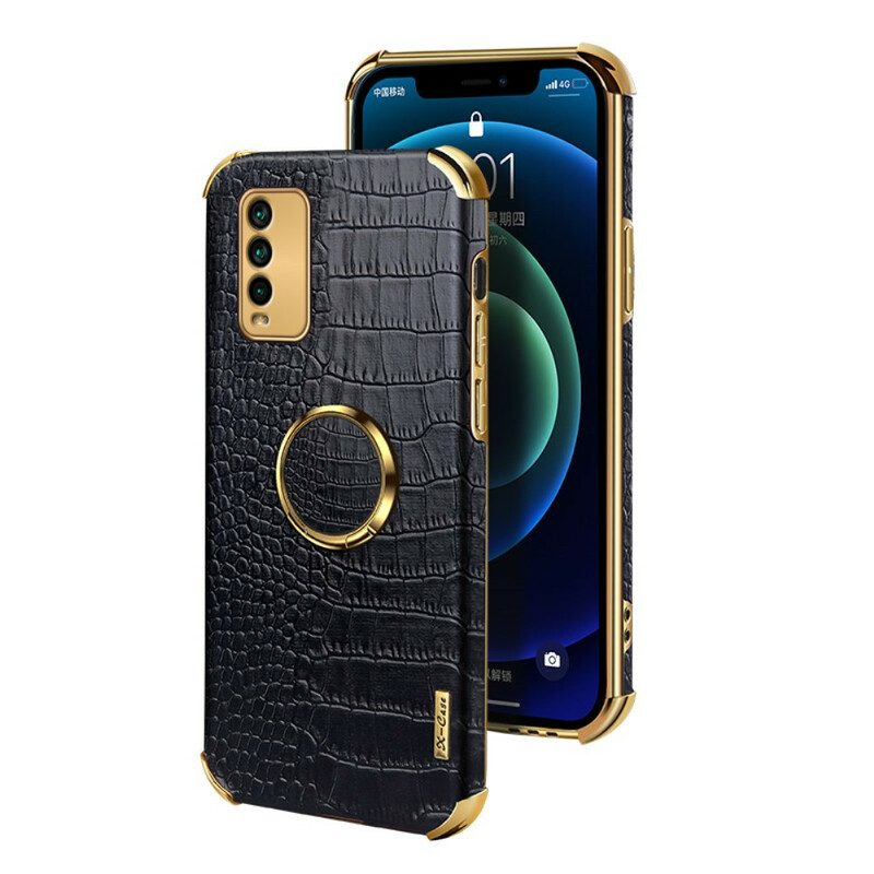 Cover Xiaomi Redmi 9T X-case Effetto Pelle Di Coccodrillo