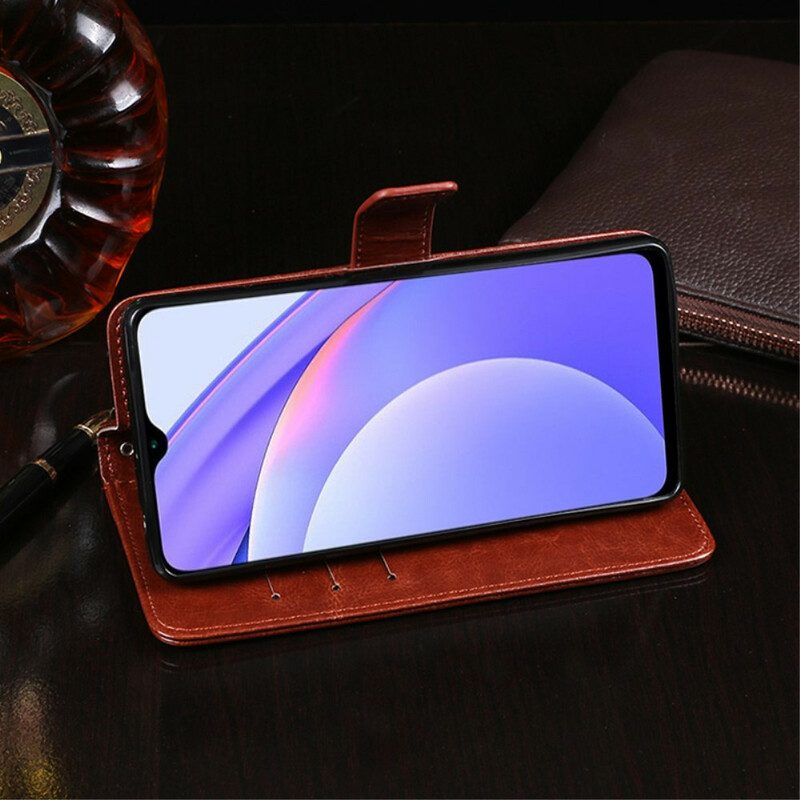 Custodia in pelle Xiaomi Redmi 9T Similpelle Idewei