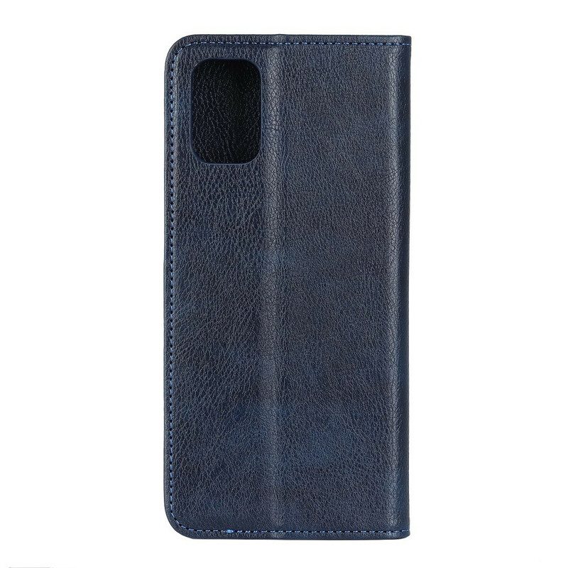 Folio Cover Xiaomi Redmi 9T Custodia in pelle Crosta Di Pelle Opaca