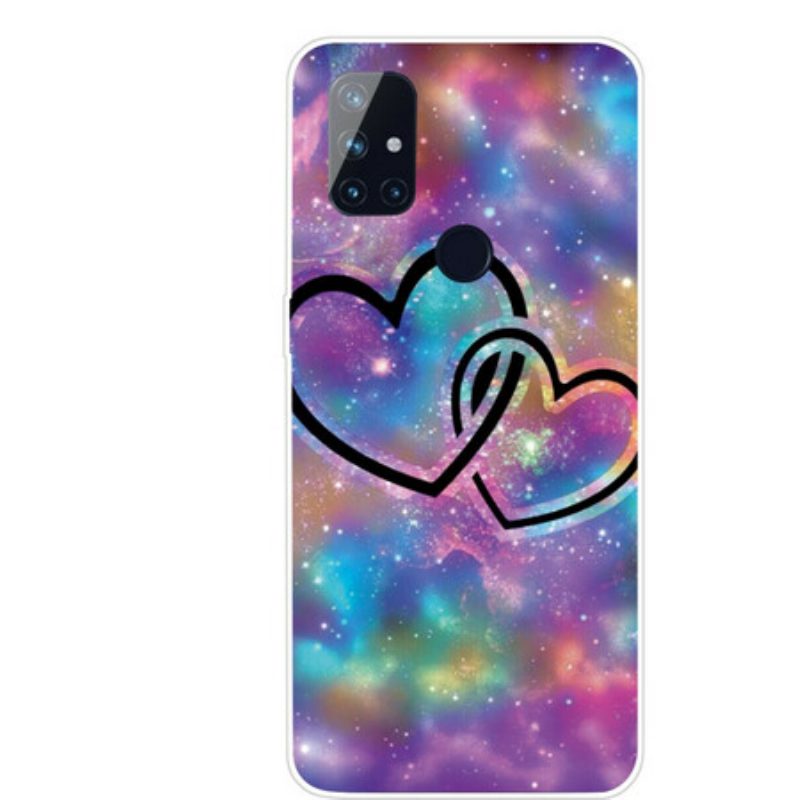 Cover OnePlus Nord N10 Cuori Incatenati