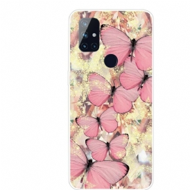 Cover OnePlus Nord N10 Farfalle Farfalle