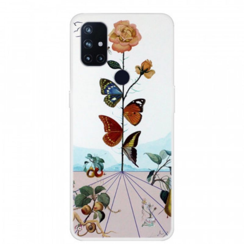 Cover OnePlus Nord N10 Farfalle Della Natura