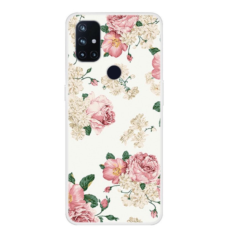 Cover OnePlus Nord N10 Fiori Di Libertà