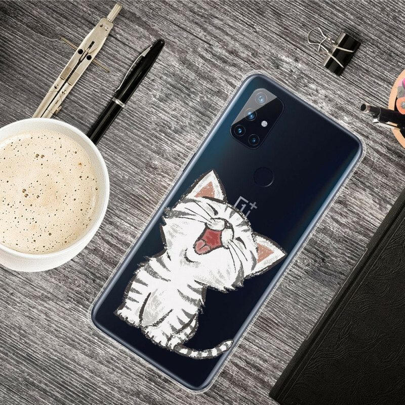 Cover OnePlus Nord N10 Gatto Carino