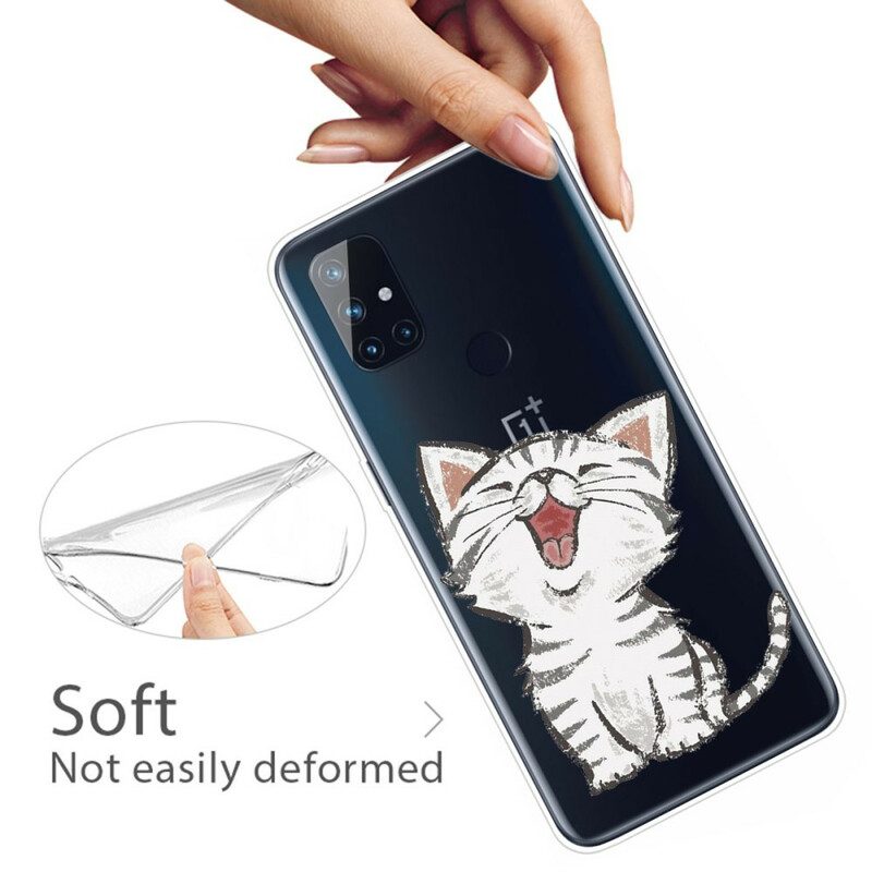 Cover OnePlus Nord N10 Gatto Carino