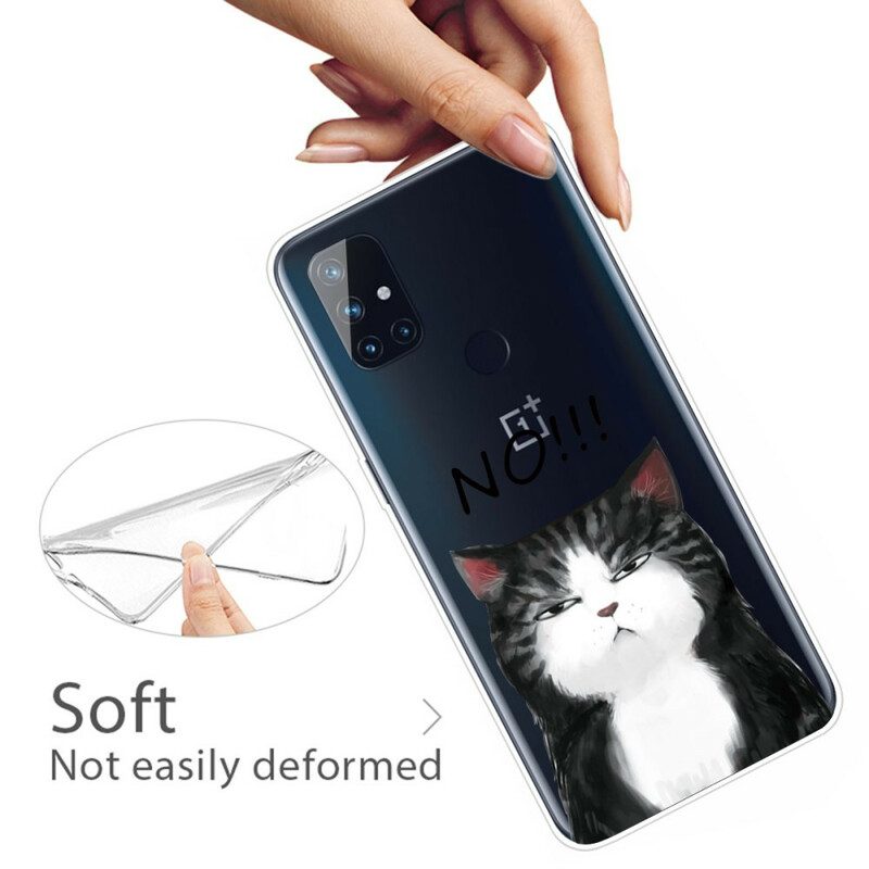 Cover OnePlus Nord N10 Il Gatto Che Dice Di No