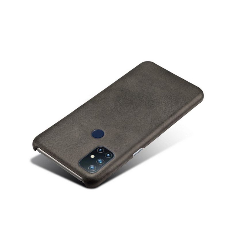 Cover OnePlus Nord N10 Ksq Effetto Pelle