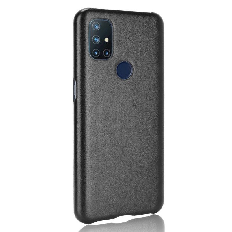 Cover OnePlus Nord N10 Litchi Performance Effetto Pelle