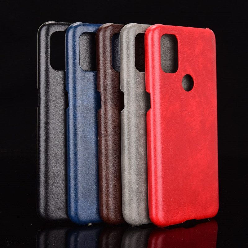 Cover OnePlus Nord N10 Litchi Performance Effetto Pelle