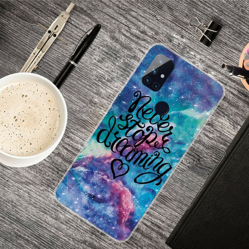 Cover OnePlus Nord N10 Non Smettere Mai Di Sognare