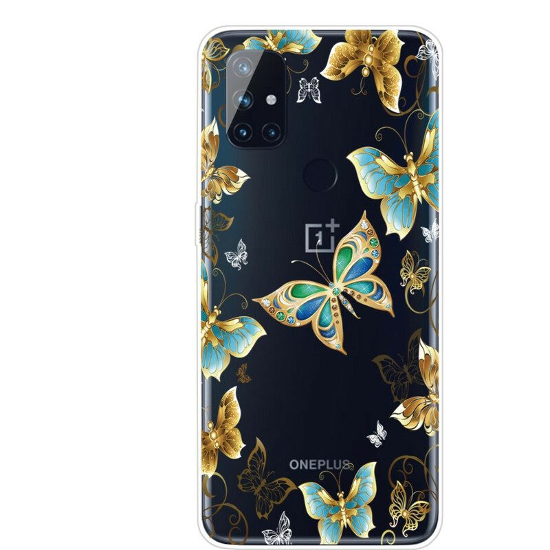 Cover OnePlus Nord N10 Progettare Farfalle