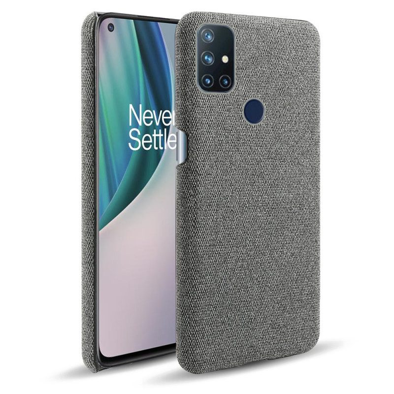 Cover OnePlus Nord N10 Tessuto Ksq