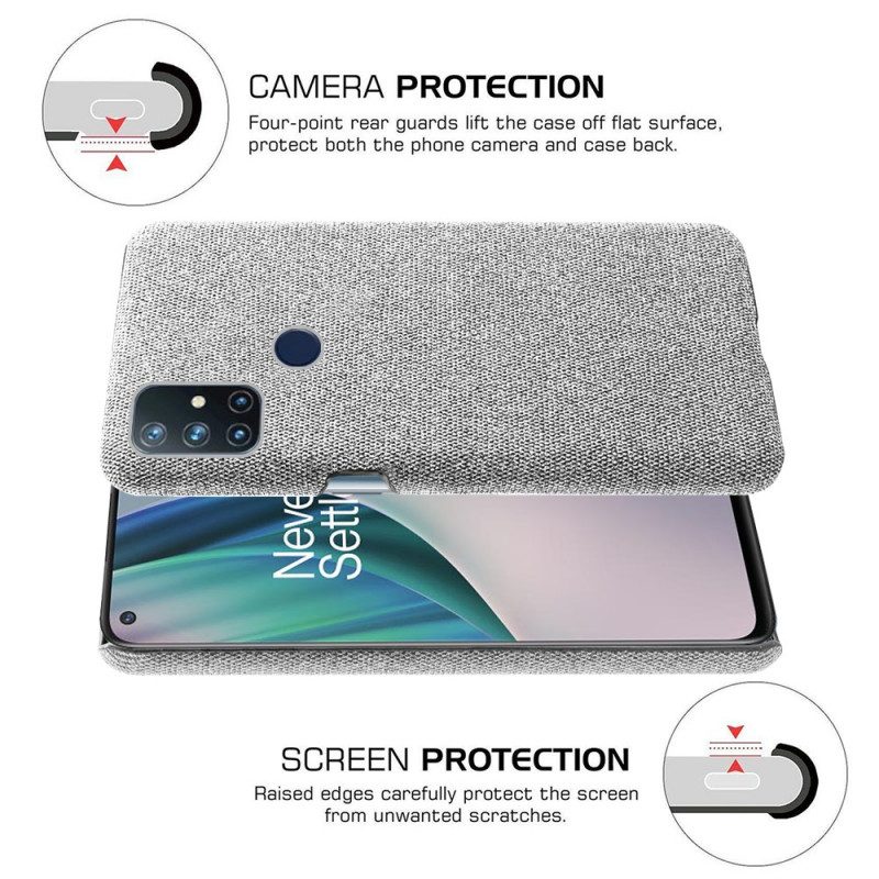 Cover OnePlus Nord N10 Tessuto Ksq