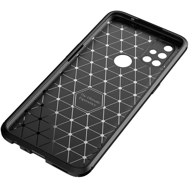 Cover OnePlus Nord N10 Tubo In Fibra Di Carbonio