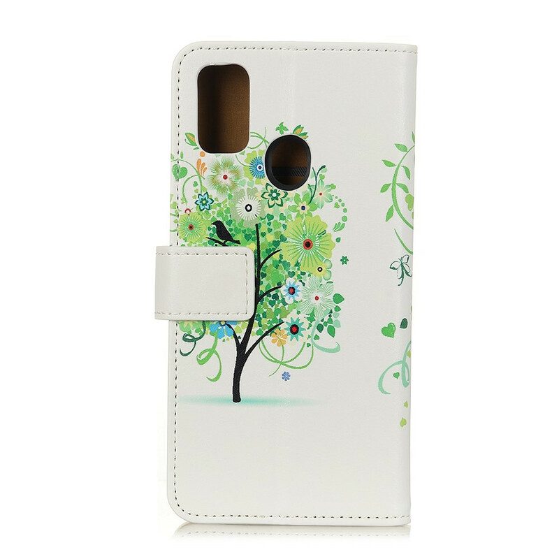 Folio Cover OnePlus Nord N10 Albero In Fiore