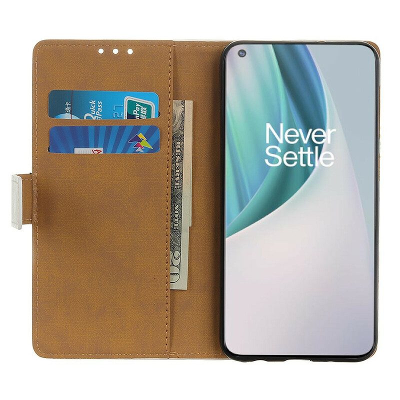 Folio Cover OnePlus Nord N10 Albero In Fiore