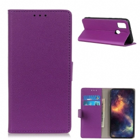 Folio Cover OnePlus Nord N10 Classico Effetto Pelle