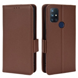 Folio Cover OnePlus Nord N10 Custodia in pelle Flap Doppio Nuovi Colori