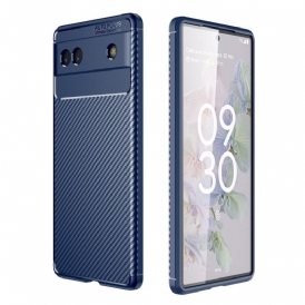 Cover Google Pixel 6A Fibra Di Carbonio Flessibile